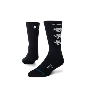 [STANCE][MEN] 러너 라이트 크루 블랙 STC-A448D25RUN-BLK(K1758758208744012NO01)