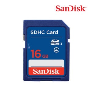 샌디스크 SD메모리카드 SDHC 16GB CLASS4 SDB 우체국 택배 당일발송
