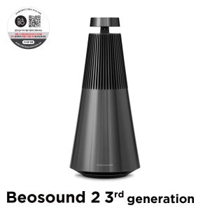 [뱅앤올룹슨] [무이자 10개월] 정품 뱅앤올룹슨 베오사운드 2 3세대 (Beosound 2 3rd gen.) Black 프리미엄 블루투스 스피커