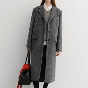 [던스트] ESSENTIAL CASHMERE SINGLE COAT