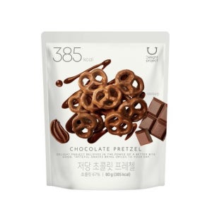 딜라이트 프로젝트 저당 초콜릿 프레첼 80g