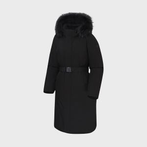 [다이나핏] TIRGRESS (티그리스) 여성 롱다운_Black YWW25536Z1