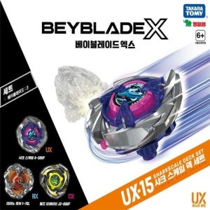 베이블레이드 BBX UX15 샤크 스케일 덱세트