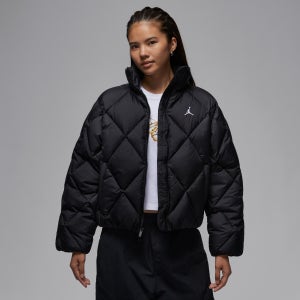 조던 브루클린 여성 퀼팅 패딩 재킷 HV0418-010