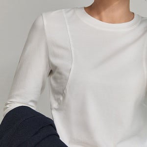 M. 모스 절개 텐션 티셔츠 (4col)[티셔츠D0806R01]