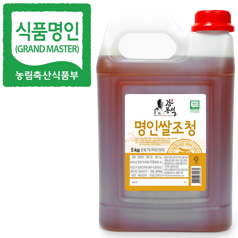 두레촌 명인 쌀조청 5kg, 1개