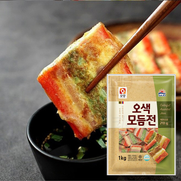 사조오양 오양 오색모듬전 1kg, 1개