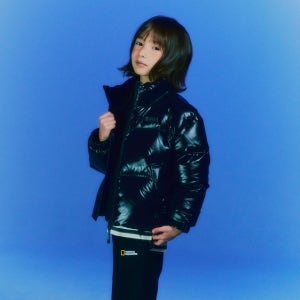 [내셔널지오그래픽키즈]K254UDW960 글로시 덕 다운 점퍼 2종택1