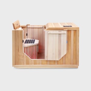 허브미라이프 편백 히노끼 반신욕기 욕조 반신욕 접이식욕조 이동식욕조