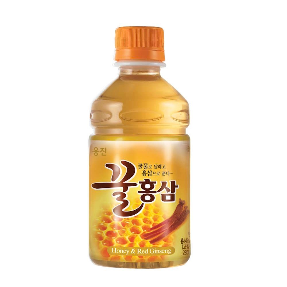 <b>웅진식품</b> 꿀<b>홍삼</b> 280ml x 24페트
