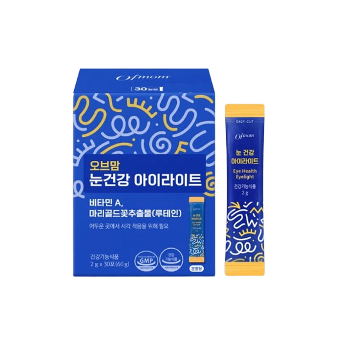 오브맘 눈건강 아이라이트 2g x 30포, 1개
