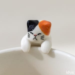 고양이 머그컵 선물, 수수세라믹