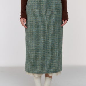 [시엔느] Bella Organza Skirt (Green) S4WSK01B