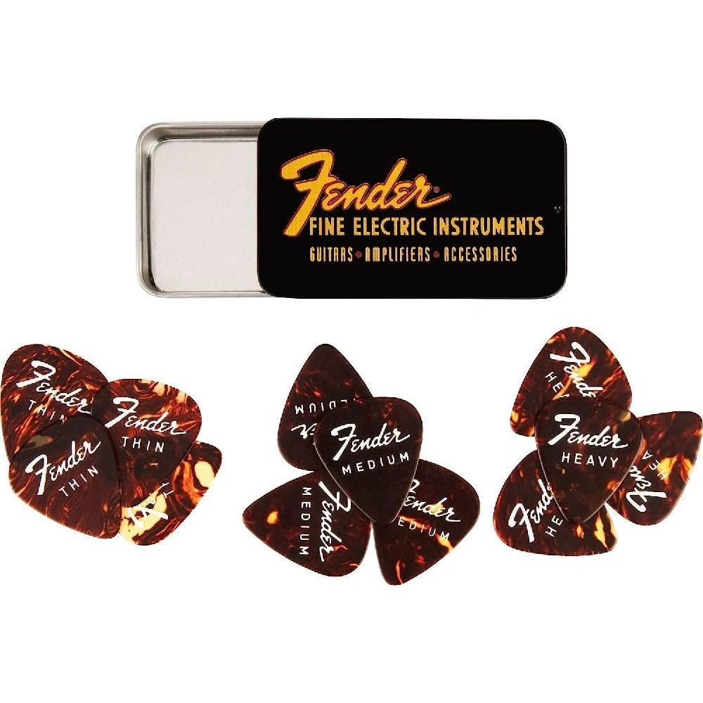 Fender 펜더 일렉기타 피크 틴케이스 12개