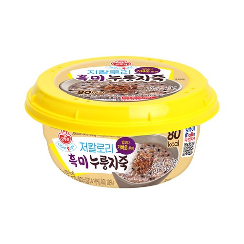 오뚜기 저칼로리 흑미누룽지죽 성분 분석