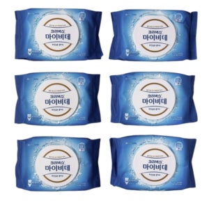 크리넥스 마이비데클린케어아쿠아 42매x6입