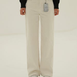 윈터베이 밍크기모 코듀로이 와이드팬츠