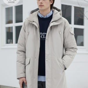 [에디션] 구스다운 후드 패딩점퍼 (NED4FP1903)