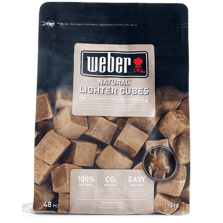 <b>웨버</b> weber 네추럴 라이터 큐브 48p 5개 600g