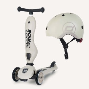킥1 애쉬+헬멧M 세트 유아킥보드 어린이 씽씽카