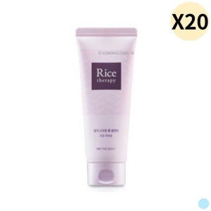 [하프클럽]온더바디 라이스테라피 클렌징 폼 추천 150ml 쌀겨X20
