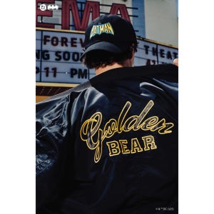 [골든베어][Golden Bear](U)(GOLDENBEAR X BATMAN) 그래픽 MA-1 자켓(G4UAW25021BKX)