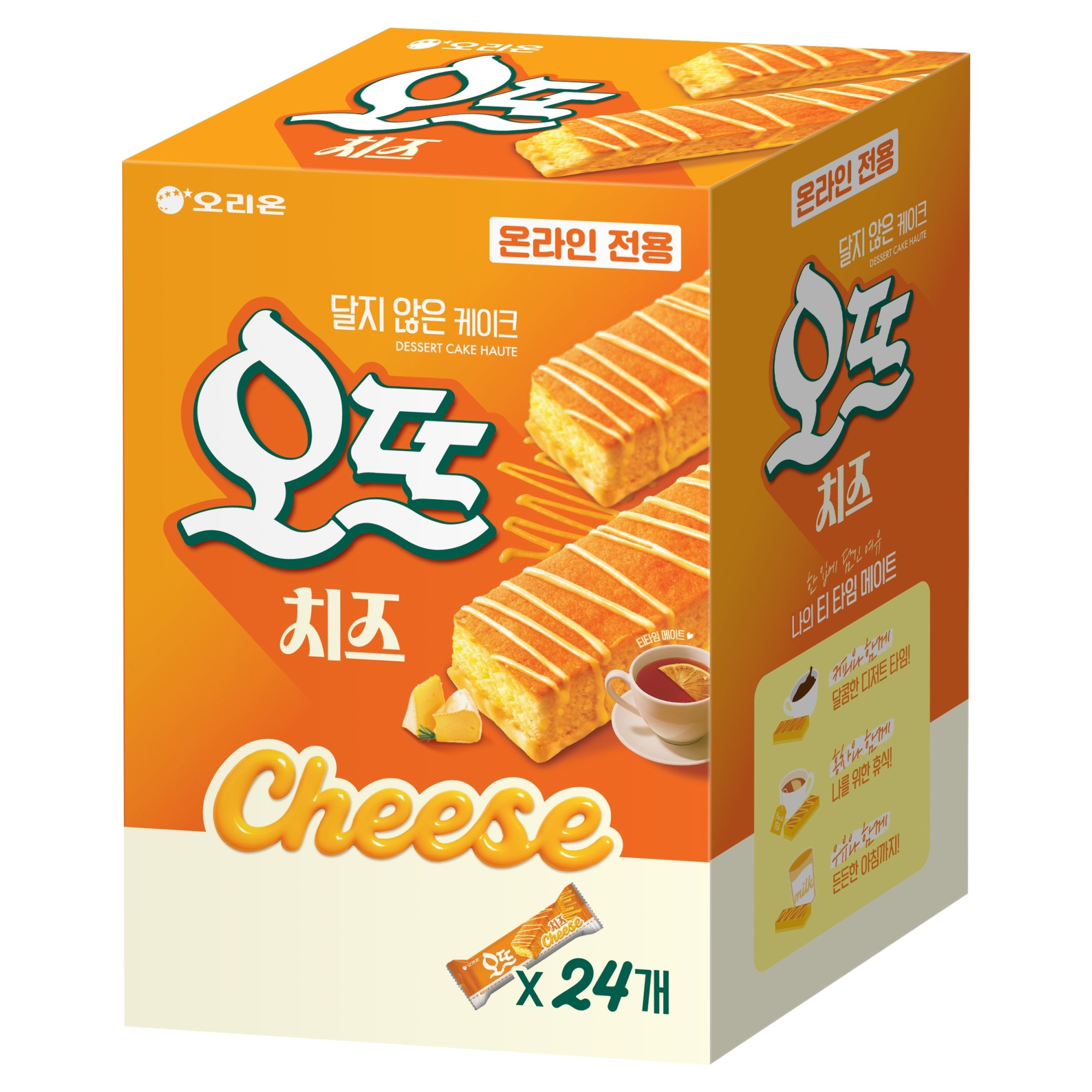 오리온 진한 디저트 케익 오뜨 치즈 156g 4개 (9,370원) (무료)