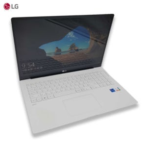 리퍼비시 LG 15인치 그램 i5 11TH Iris Xe 가벼운 화이트 리퍼 노트북