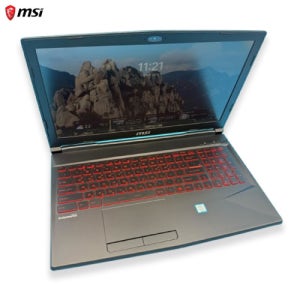 리퍼비시 MSI i7 8TH RAM 16GB GTX 1050Ti 1.5TB 15.6인치 리퍼 노트북
