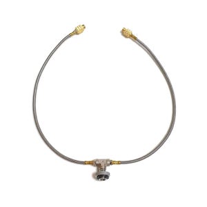 (363) 트윈 편조라인 / 이소 부탄 가스 투버너 국산 Y호스 길이선택 40cm