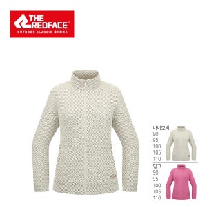 레드페이스 자카드 플리스 우먼 재킷 REWFJKF23351