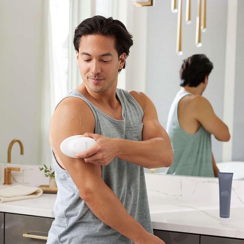 <b>Nu Skin</b> <b>뉴스킨</b> ageLOC 바디 젤 | 150g | 바디용 젤 | 씨사이드 베르가못 향 | ageLOC 웰스파 iO 본체와 함께 사용 | 씻어낼 불필요 | <b>운동 후</b>에 쿨다운