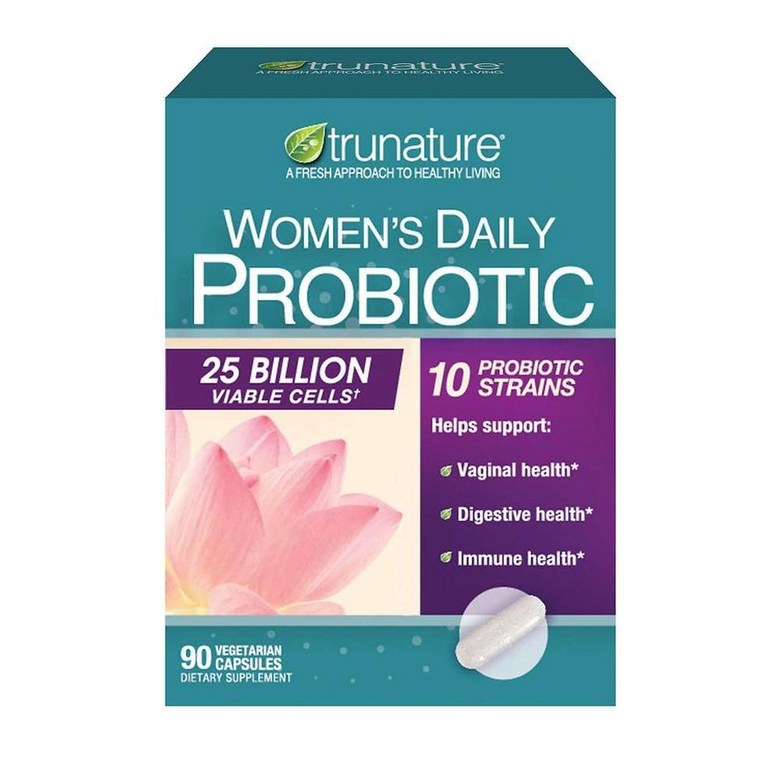 <b>trunature</b> Women’s Daily Probiotic <b>트루네이처</b> 여성 데일리 프로바이오틱 유산균 250억 CFU 캡슐  1개  90정
