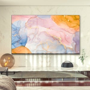 루컴즈 86인치 4K UHD LED 구글OS TV T8602KUG 스탠드포함 벽걸이형 크롬캐스트