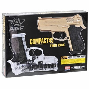 기타 아카데미과학 COMPACT45 핸드건 트윈팩 비비탄총
