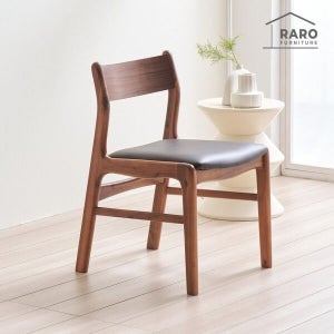 [라로퍼니처] 3/22(일) 단하루 특가! 로렌 아카시아 원목 식탁 의자 카페 인테리어 체어 1+1_무료배송