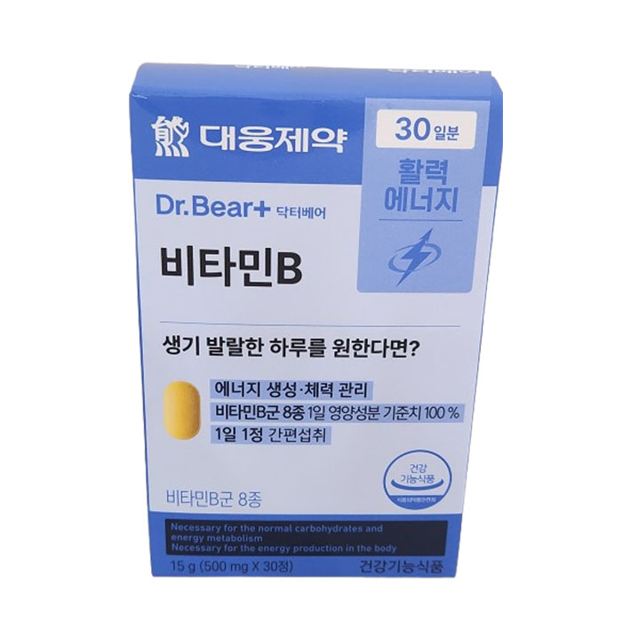 닥터베어 비타민B 500mg x 30정, 1개