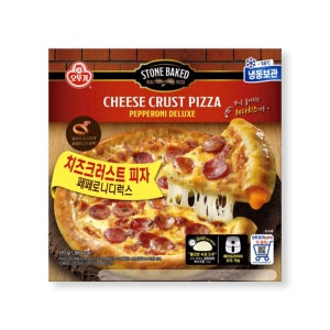 오뚜기 페퍼로니 치즈크러스트 피자 (510G)