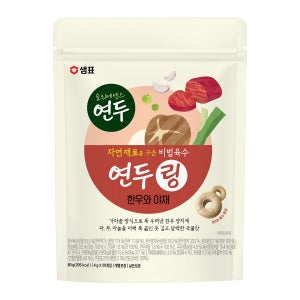 샘표 연두링 한우와야채 (80G)