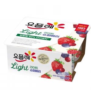 빙그레 요플레 라이트 슈퍼베리 (80G*4입)