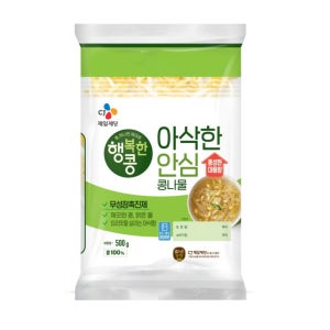 CJ 행복한콩 안심콩나물 (500G/봉)