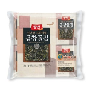 양반 신안산 곱창돌김 (4G*12봉)