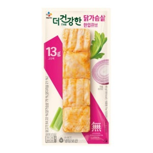CJ 더건강한 닭가슴살 한입 큐브 (80G)
