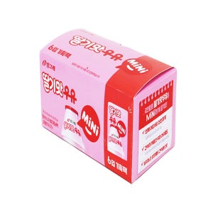 빙그레 딸기맛 우유 Mini (120ML*6)