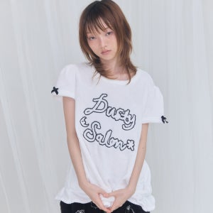 [팬시클럽] [FANCY X DUSTY] Zzz DUSTY SALON PAJAMA TOP (BLACK) F25NM1018