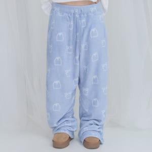 [팬시클럽] [FANCY X DUSTY] Zzz DUSTY SALON PAJAMA PANTS (SKY BLUE) F25NM1016