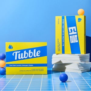 [터블] tubble 트루클린 이염방지 세탁시트 5개 (300매)