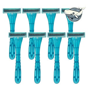 여행용 다기능 원터치 면도기 8개 부드러운 쉰 일회용면도기 휴대용면도기 여행용면도기 수염면