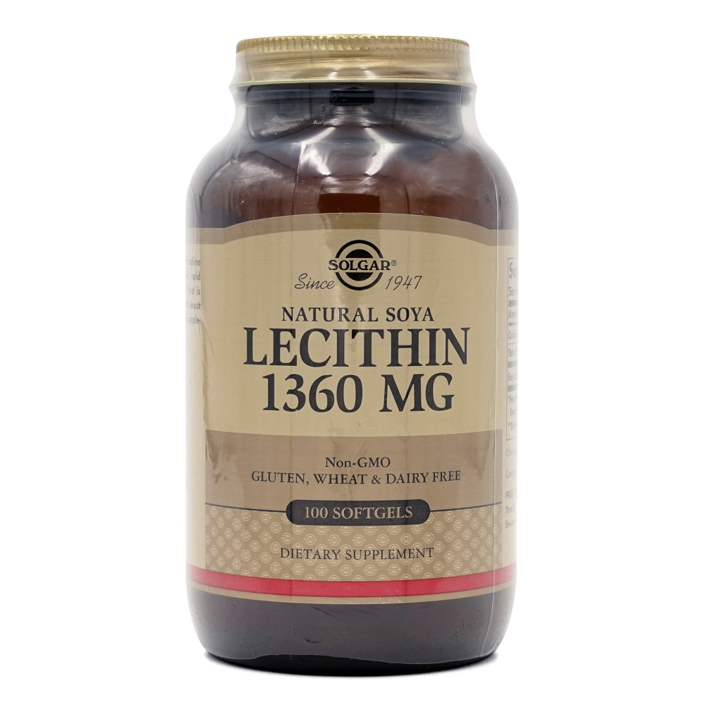 솔가 내추럴 소야 <b>레시틴</b> 1360mg x 100정, 1개