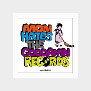 [카멜앤오아시스] [포스터] 갓뎀레코즈 뮤직 바이닐 LP 레코드 음악 인테리어 그림 Goddamn Records